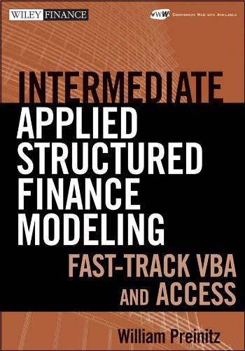 Matthew Niedermaier/Intermediate Structured Finance Modeling@ Leveraging Excel, Vba, Access, and PowerPoint